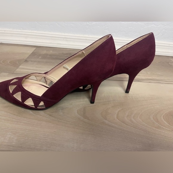 Maroon Marc Fisher Heels - Picture 3 of 6